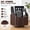 3# Brown, variant on Remote Control Holder Swivel Desk Organizer PU Leather Bedside Table Caddy for TV Remotes and Stationery Home Office Decor