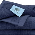 thumbnail image 5 of White Classic  Luxury Cotton Washcloth 13x13 - Set of 12 Navy, 5 of 5