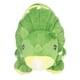 thumbnail image 4 of Triceratops peluche verde Triceratops peluche suave lindo seguro no tóxico ecológico dinosaurio juguetes de peluche para niños, 4 of 14
