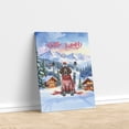 thumbnail image 3 of Hello Welcome Winter The Ski German Shorthaired Pointer Snowy Day Vertical Matte Canvas Poster GSP Lover Dog Gift Wall Art Home Decor - 13013, 3 of 5