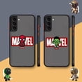 thumbnail image 2 of Matte Case for Samsung Galaxy S23 S22 S21 S20 S10 4G S9 Plus ULTRA 5G LITE Case Funda Shell The Handsome Marvel Avengers Cartoon, 2 of 5