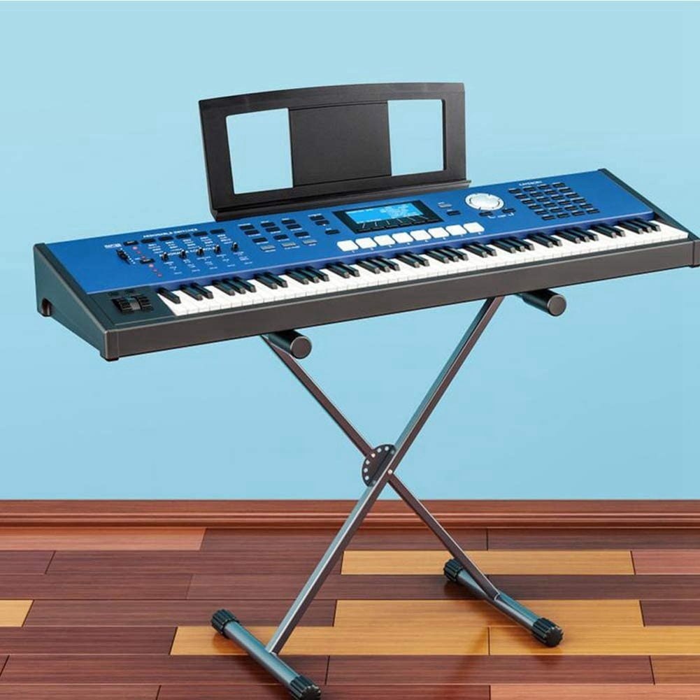 Music Stand Compatible with Numerous for Models of Music Keyboard,Keyboard Stand Sheet Music with 4 Music Clip