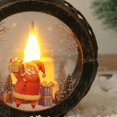 thumbnail image 4 of Led Candle Light Christmas Candle Decoration Christmas Hanging Lights LED Candle Light Round Retro Small Glass Plastic Led  Christmas Candle Decoration For Home, 4 of 5