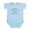 Sky Blue, variant on CafePress - MY MOM THINKS SHE's IN CHARGE Infant Bodysuit - Baby Light Bodysuit, Size Newborn - 24 Months