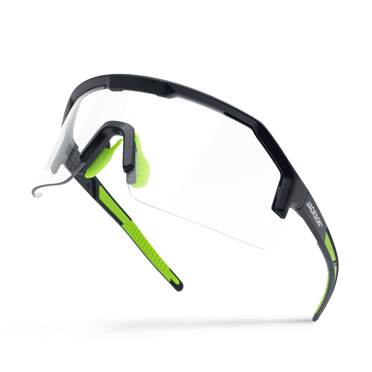 Jackson Safety Safety Glasses - MAXVIEW+ Series - Clear Lens - Black Frame - STA-CLEAR Anti-Fog