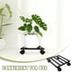 thumbnail image 2 of Soporte resistente para macetero con ruedas, soporte para plantas de metal, maceta para flores, 2 of 8