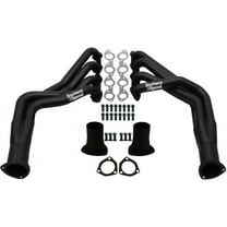 Southwest Speed Black 65-74 Chevy Long Tube Headers For Big Block Chevy 396-502 Engines,Street Rod Hot Rat,Bel Air Impala Biscayne Camaro Nova