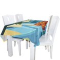 thumbnail image 2 of POPCreation Snow Tablecloths Tree Table Top Decoration 60x104 inches, 2 of 5