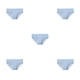 thumbnail image 1 of Sonducket Calzoncillos elásticos para mujer, ropa interior suave, cómodas bragas desechables, calzoncillos cortos, suministros posparto, azul Type2 NO2, 1 of 6