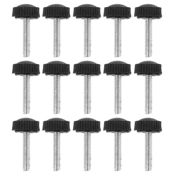 LEXSOMEO 20pcs Hand Tightening Screws Quick Removal Screws Mechanical Screws Replacement Parts M6x20