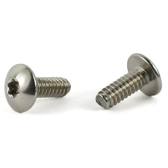 3/8-16 x 1" Machine Screws / Six-Lobe (TorxÂ®) / Truss Head / 18-8 Stainless Steel - 200 Piece Carton