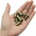 thumbnail image 4 of Desiderio 230 piezas de tuercas de inserción roscadas hexagonales de aleación de zinc, insertos roscados, tuercas de inserción, rosca externa M4 M5 M6 M8 para kit de herramientas de tuercas para, 4 of 5