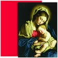 thumbnail image 1 of "Holiday Collection 18-Count Boxed Religious Christmas Cards with Envelopes, 7.8"" x 5.6"", Madonna & Child At Rest" (75000), 1 of 2