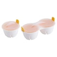 thumbnail image 4 of Microwave Egg Poacher Cooker for Poached Eggs | Egg Maker for Quick Breakfast | Non-Stick Poached Egg Cups for Home Kitchen Use | Dishwasher Safe Egg Cooking Tool, 4 of 6