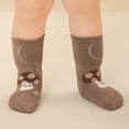 thumbnail image 3 of TELOLY 5Pairs Toddler Socks,Cotton Socks for 5-8 Years Old Toddler Girl Socks,Wear-Resistant and Skin-Friendly Kids Socks,Style1,L, 3 of 4
