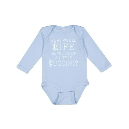 

Inktastic Puccini Opera Lover Gift Baby Boy or Baby Girl Long Sleeve Bodysuit