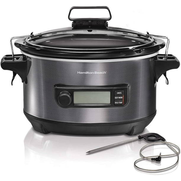  KOOC Small Slow Cooker, 2-Quart, Free Liners Included for Easy  Clean-up, Upgraded Ceramic pot, Adjustable Temp, Nutrient Loss Reduction,  Stainless Steel, Pink, Round: Home & Kitchen