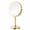 Brushed Bronze, variant on Chrome Double-sided Magnifying Vanity Face Mirror with 3 Color Lights