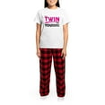 thumbnail image 4 of CafePress - Its A Twin Thing, You Wouldnt Understand Pajamas - Women's Short Sleeve Print T-Shirt and Pants Light Cotton Pajama Set, 4 of 7