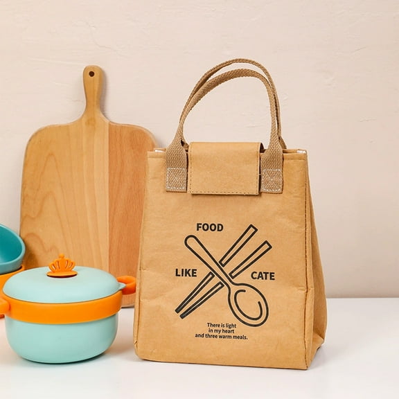 HongHeng Lunch Bag Women/Men, Easy to clean Reusable Lunch Bag, Lunch box, Lunch Tote, Insulated Lunch Bags ，Water-Resistant, thermal Liner & Durable Fabrics | Simple Design