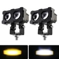 thumbnail image 3 of Luces antiniebla LED resistentes a los golpes y al óxido, compatibles con 9-30 V, de alto brillo y disipación del calor para motocicletas, 3 of 8