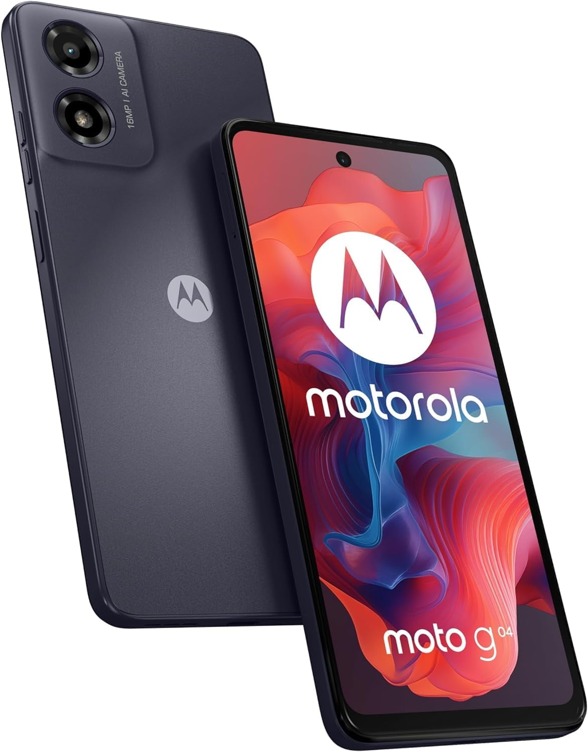 Motorola Moto G04 128GB + 4GB RAM (Dual Sim) Factory GSM Unlocked | 6.56" 90Hz LCD Display | 16MP Camera | International Model XT2421-2