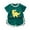Dark Green, variant on YuYuBao Toddler Girls Outfits Sets Summer Dinosaur Print Tshirts Tops And Elastic Waist Shorts Sets 2 Piece Playwear Kids Girls Clothes, 18-24 Months