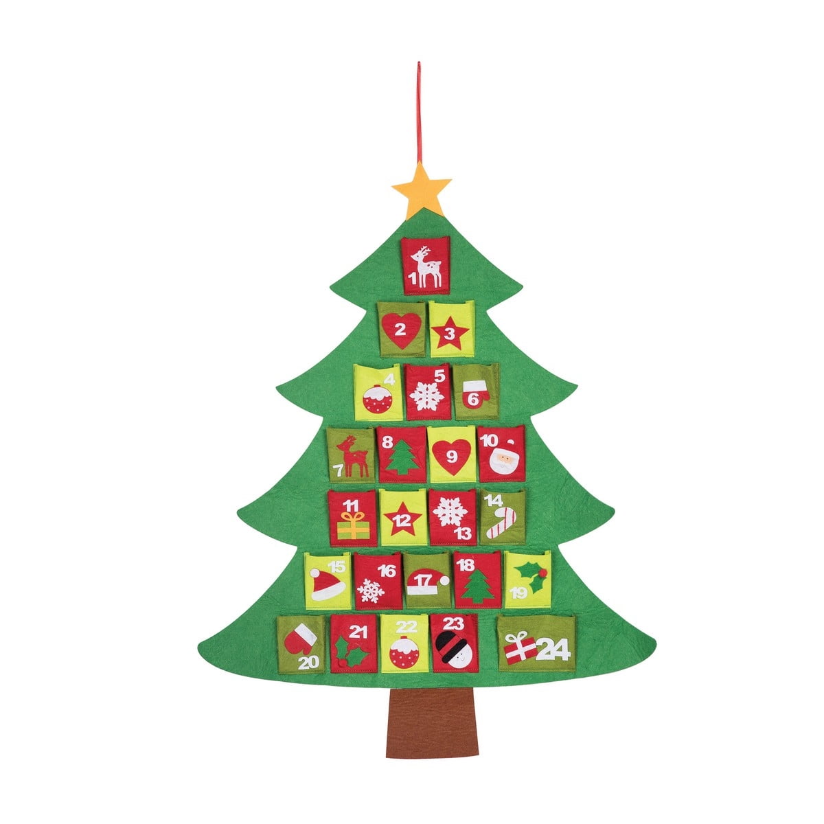 Christmas Tree Advent Calendar
