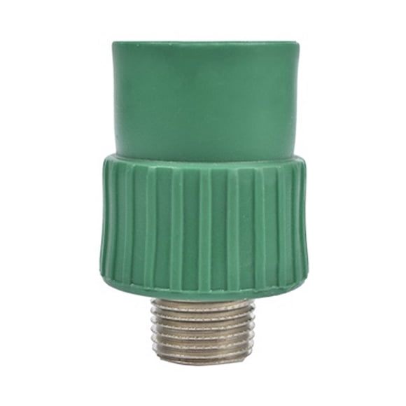 conector macho 25 mm x 1/2 pulgada verde tuboplus