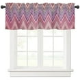 thumbnail image 2 of Ethnic Style Zigzag Stripes Abstract Curtain Home Decoration Living Room Short Curtains Window Treatments For Kitchen Bedroom, 2 of 6