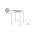 thumbnail image 2 of Meridian Furniture Nizuc Grey Wood Outdoor Patio Square Bar Table, 2 of 6