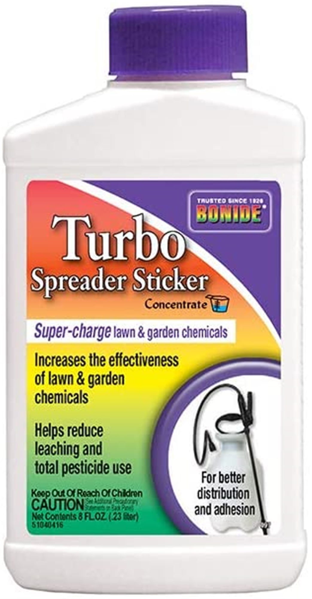 Bonide 097 Turbo Spreader Sticker 8 oz.