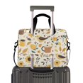 thumbnail image 2 of FORMRS 16" Laptop Sleeve Bag Carrying Case with Handle Travel Shoulder Briefcase, Beige Birds Floral, 2 of 8