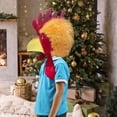 thumbnail image 4 of Hsqqdc Realistic Plush Rooster Shape Hat, Animal Theme Headdress for Party, 4 of 7