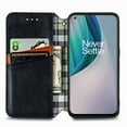 thumbnail image 3 of Oneplus Nord N10 5G Case, PU Leather TPU Wallet Cover with Card Holder Kickstand Hidden Magnetic Adsorption Shockproof Flip Folio Phone Protective Case for Oneplus Nord N10 5G,Black, 3 of 8