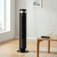 thumbnail image 2 of Atilioo Tower Fan with Remote, 35" Bladeless Standing Floor Fan with 5 Speeds, 64° Oscillation,12H Timer, Quiet Operation & Sleep Mode, Black, 2 of 9