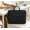 15inch, Black, variant on Laptop Sleeve Case 15 inch, with Large Capacity Side Pockets and Durable Handle, Waterproof, Shockproof, Padded Compartments, Zippered Accessory Storage, Gray