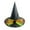 Green, variant on Kids Witch Hat Halloween Witches Hats for Decoration Witch Hat for Halloween Party (Pink One Size)