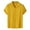 Yellow, variant on Bcfgryg Men's Casual Solid Shirt Short Sleeve Single Turn-Down Collar Shirt Business Shirts Men