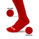 thumbnail image 3 of Calcetines de fútbol NXTRND XTD Scrunch, extra largos, acolchados, rojos, S/M, 3 of 7