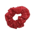 thumbnail image 1 of Ofertas Únicas 1 Pc Elegante Scrunchies de Lentejuelas para el Hogar Rojo, 1 of 5