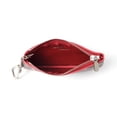 thumbnail image 4 of Daisy Rose Luxury Coin Purse with Keychain Vegan Leather 1 Compartment, Red, 4 of 7