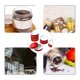 thumbnail image 4 of 12 tapones metálicos herméticos de hojalata para tarros de cristal y botellas, 4 of 7