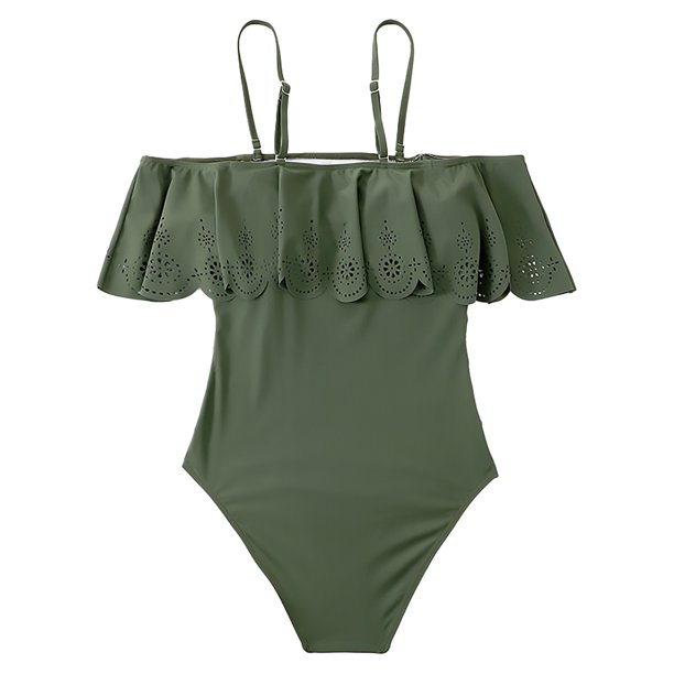 Gibobby Trajes de Baño Mujer Completos Traje de baño de mujer Frente sobre trajes de baño Trajes de baño huecos Monokinis(AG,G)