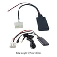 thumbnail image 4 of Riwesomey Adaptador de música, suministros para coche, Cable de Audio, conexión de conector de rendimiento estable, accesorios mejorados de Type2 NO2, 4 of 6