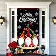 thumbnail image 6 of YANHAIGONG Christmas Door Covers for Front Door,Christmas Door Covers Decorative,Merry Christmas Decorations Door Cover,35 X 79" Christmas Door Cover,Santa Claus Pattern,Christmas Day Door Decoration, 6 of 9