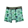 thumbnail image 4 of Minecraft Boys Boxer Brief Underwear, 4-Pack, Sizes XS-XL, 4 of 7