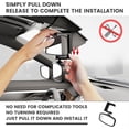 thumbnail image 5 of KERHAND 360° Baby Car Mirror for Baby Rear Facing, Rear View Car Seat Mirror for child Safety, Car Rear Mirror Accessories for Toddler-Just Adjust the Angle without Tightening the Knob (BPA-Free), 5 of 5