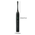 thumbnail image 4 of Byujiro Electric Toothbrush with 8 Brush Heads 6-speed Timer Toothbrush IPX7 with Charging Base, 4 of 9