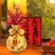 thumbnail image 3 of Maceta de resina con forma de bolsa de dinero, florero, Feng Shui, para primavera Oro, 3 of 9